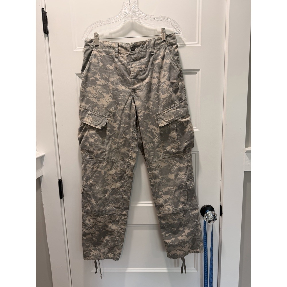 LOT OF 2: US Army ACU Pants UCP Digital Camo Cargo‎ Pants Small Regular Military